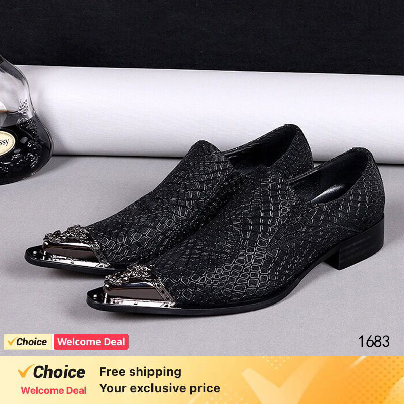 Mens patent leather black whit - Men'S Shoes Size 42 In Us ulasan dan harga