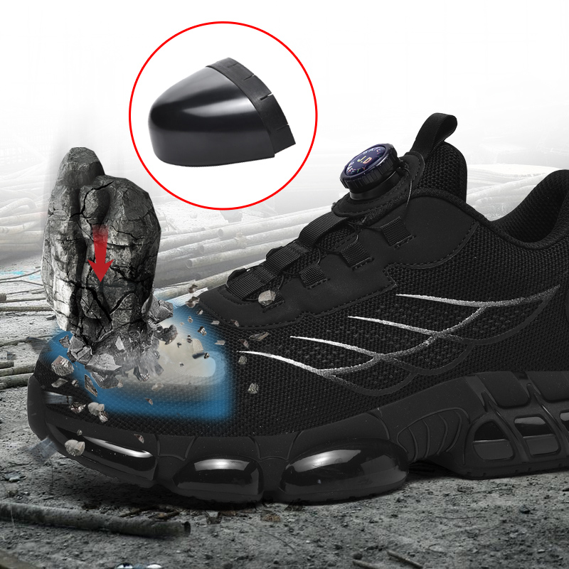 Anti-Crush Piercing Safety Sho - Men Shoes Essentials ulasan dan harga